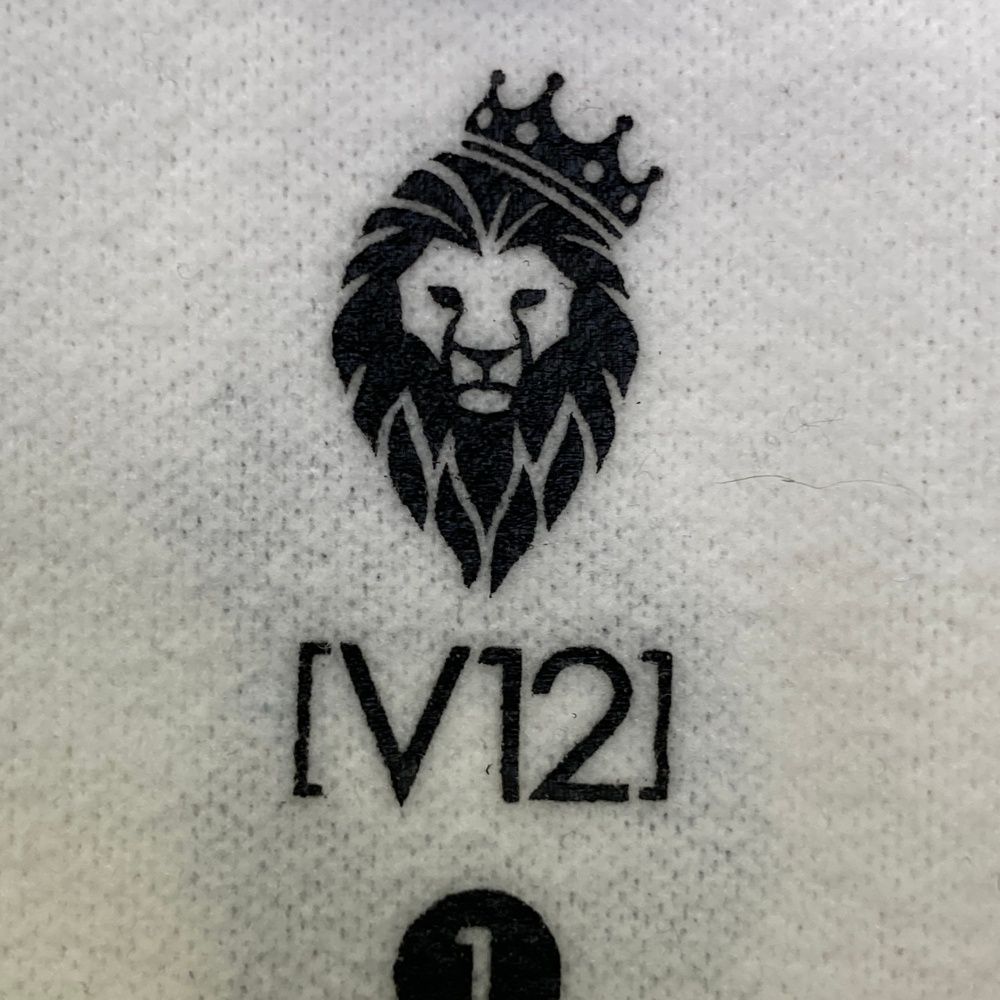 サイズ：1 V12 ヴィトゥエルヴ 裏起毛 ハイネック 長袖Tシャツ