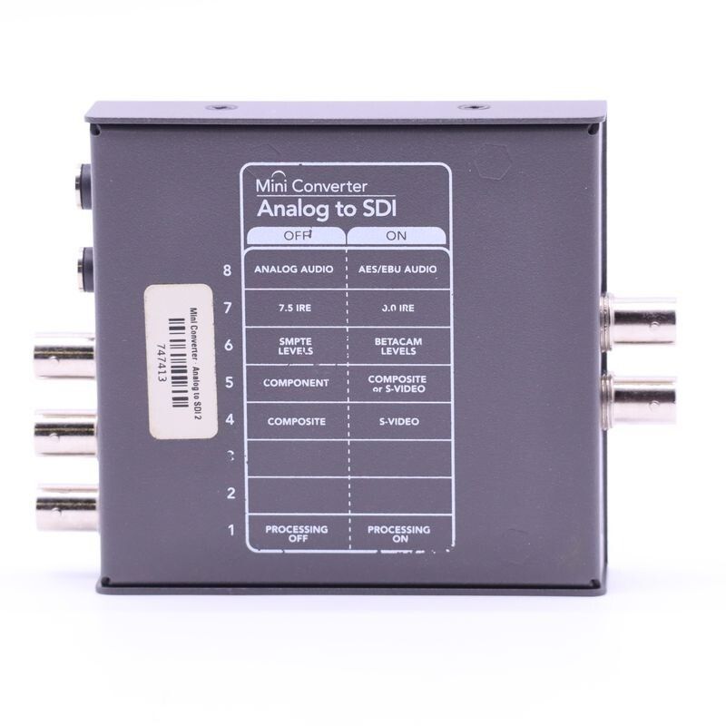Blackmagic Design コンバーター Mini Converter Analog to SDI 2