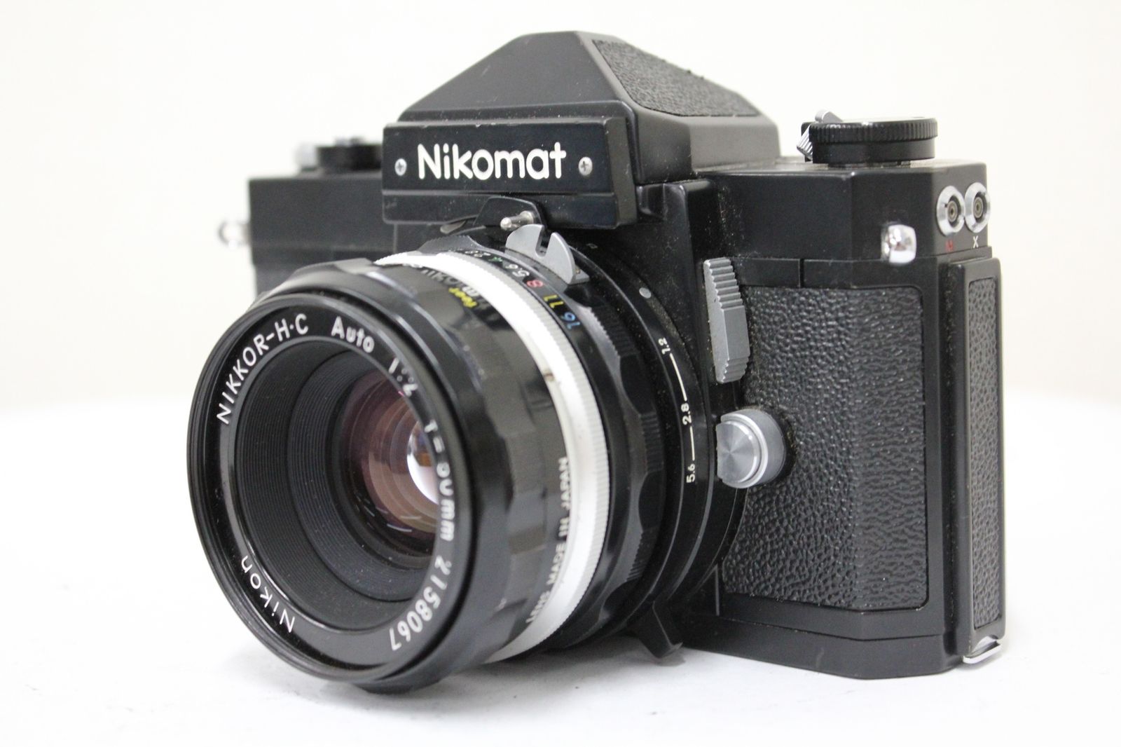 返品保証 ニコン Nikon Nikomat FT ブラック NIKKOR-H.C Auto 50mm F2 ボディレンズセット e3832