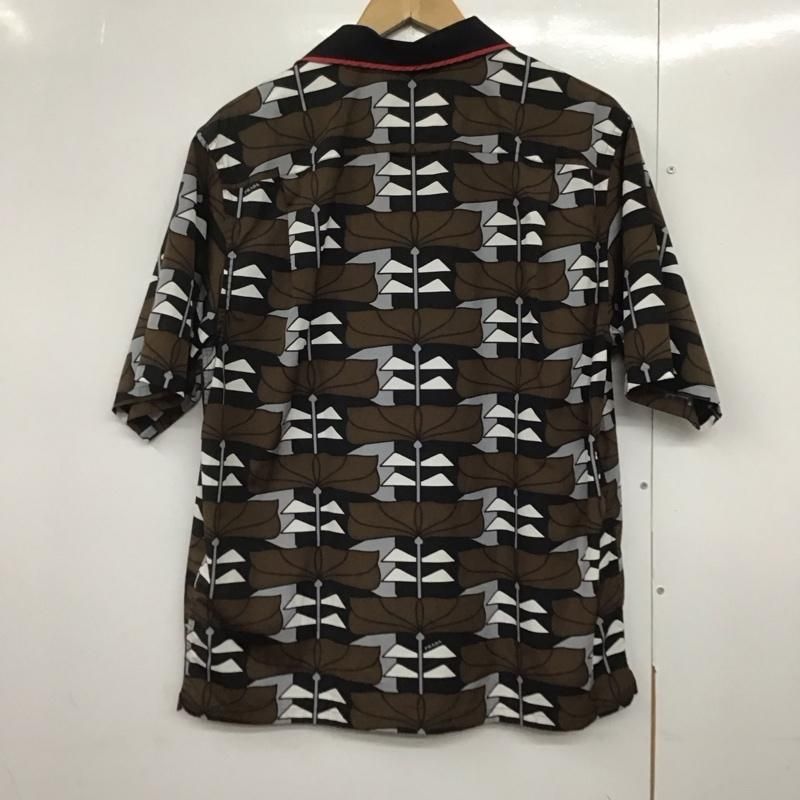 PRADA プラダ シャツ ブラウス 半袖 半袖シャツ プリントシャツ ポケットシャツ