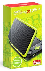 その他 良 New ニンテンドー2DSLL本体 ブラック×ライム