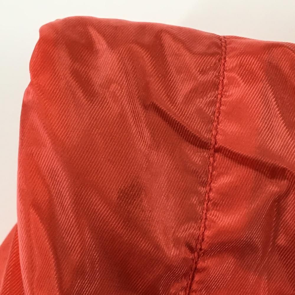 パーリーゲイツ スニード オレンジレッド×ダークネイビー 蓄熱裏地