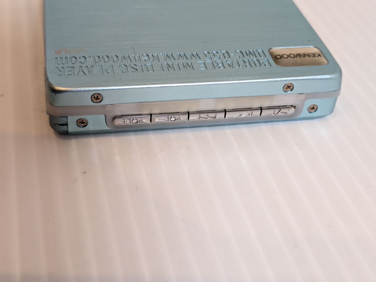 ジャンク品 KENWOODケンウッド ポータブルMDプレーヤーDMC-Q55 - メルカリ