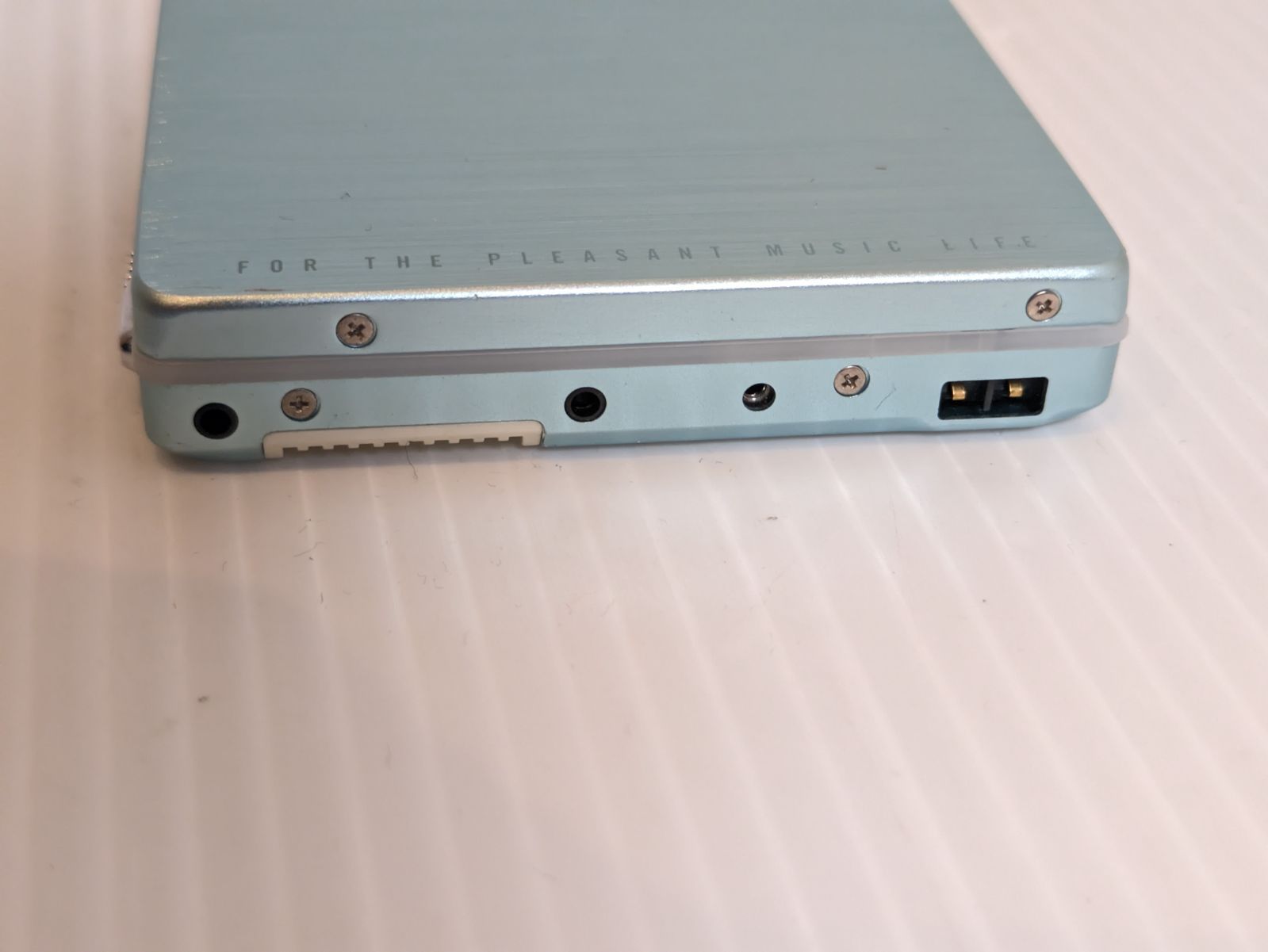 ジャンク品 KENWOODケンウッド ポータブルMDプレーヤーDMC-Q55 - メルカリ