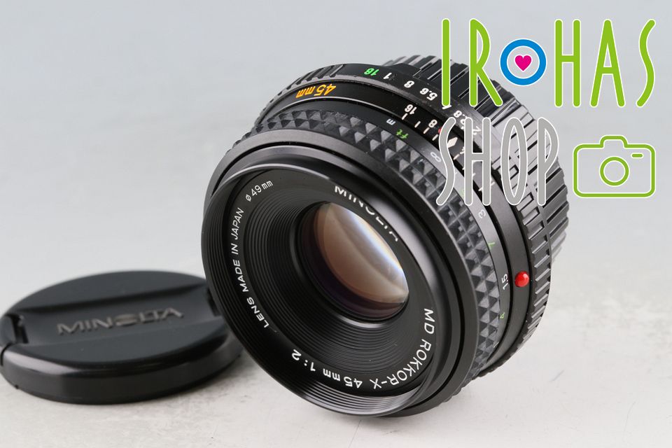 Minolta MD Rokkor-X 45mm F 2 Lens 61633G31