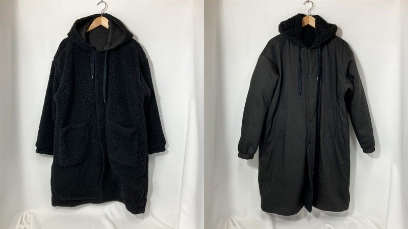 N.HOOLYWOOD エヌハリウッド ロングコート ボアコート リバーシブル