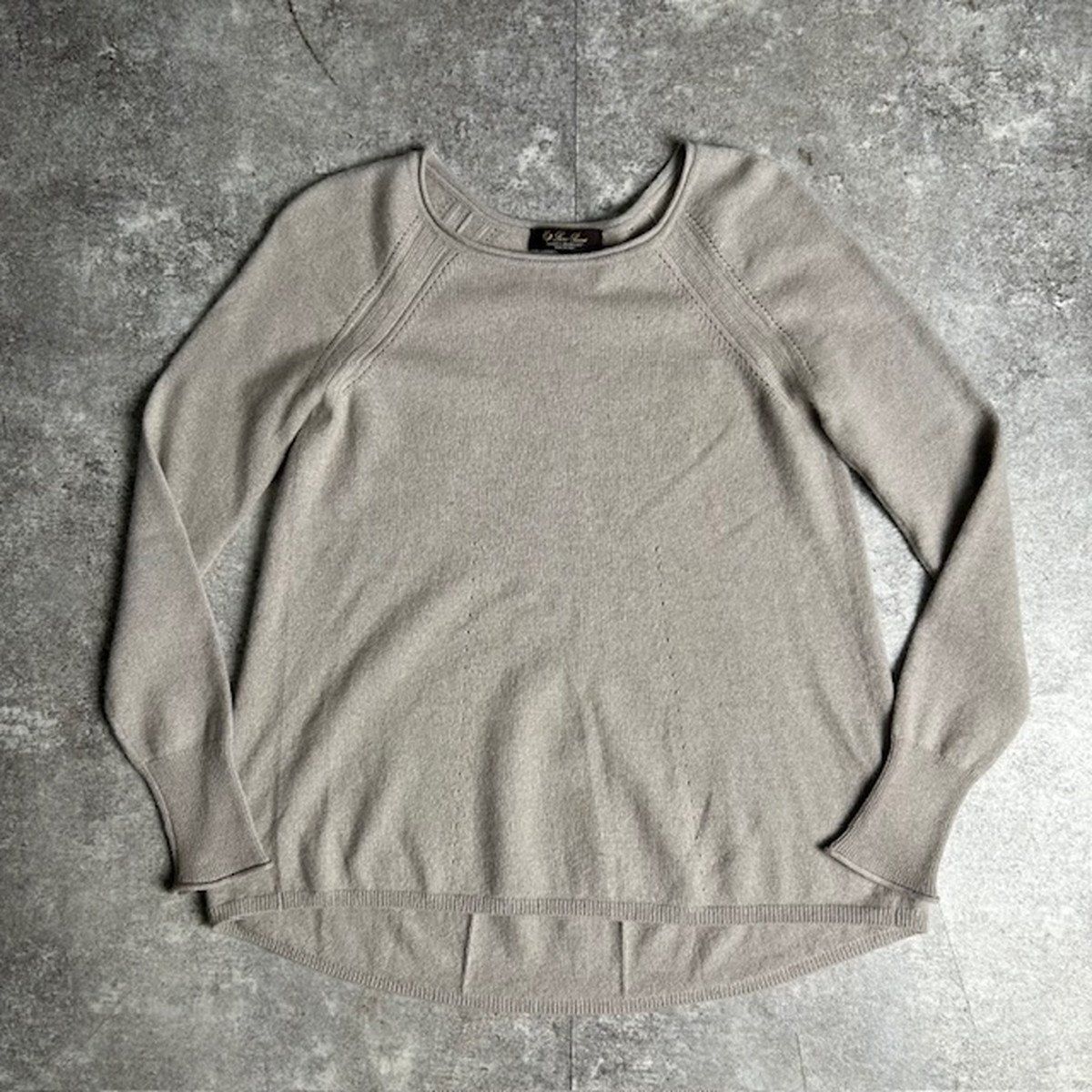 Loro Piana ロロピアーナ カシミヤセーター ニット Knit グレー 長袖