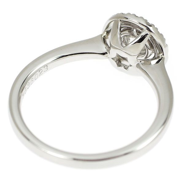 フォーエバーマーク Pt900 ダイヤモンド リング 0.526ct G SI1 VG D0