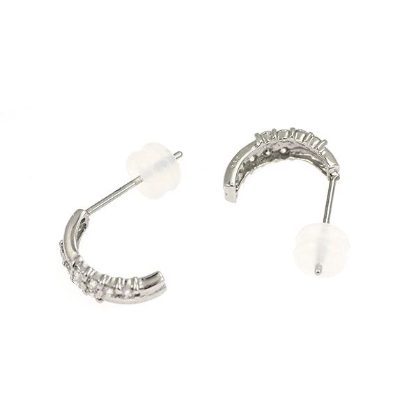 Pt 900 ダイヤモンド ピアス 0.30 ct