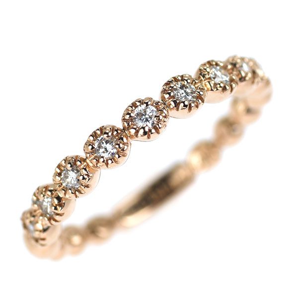ポンテヴェキオ ダイヤモンド/0.35ct ハーフエタニティ リング ポンテヴェキオ ダイヤモンド/0.35ct ハーフエタニティ リング