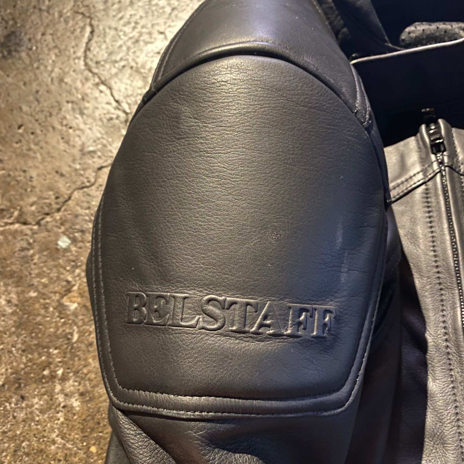 Belstaff Keprotec Schoeller ベルスタッフ モーターサイクル レザー 