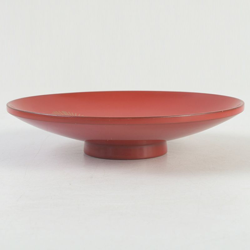 茶道具 塗師 川端近左作 朱唐松蒔絵 盃 共箱 C S308 - メルカリ