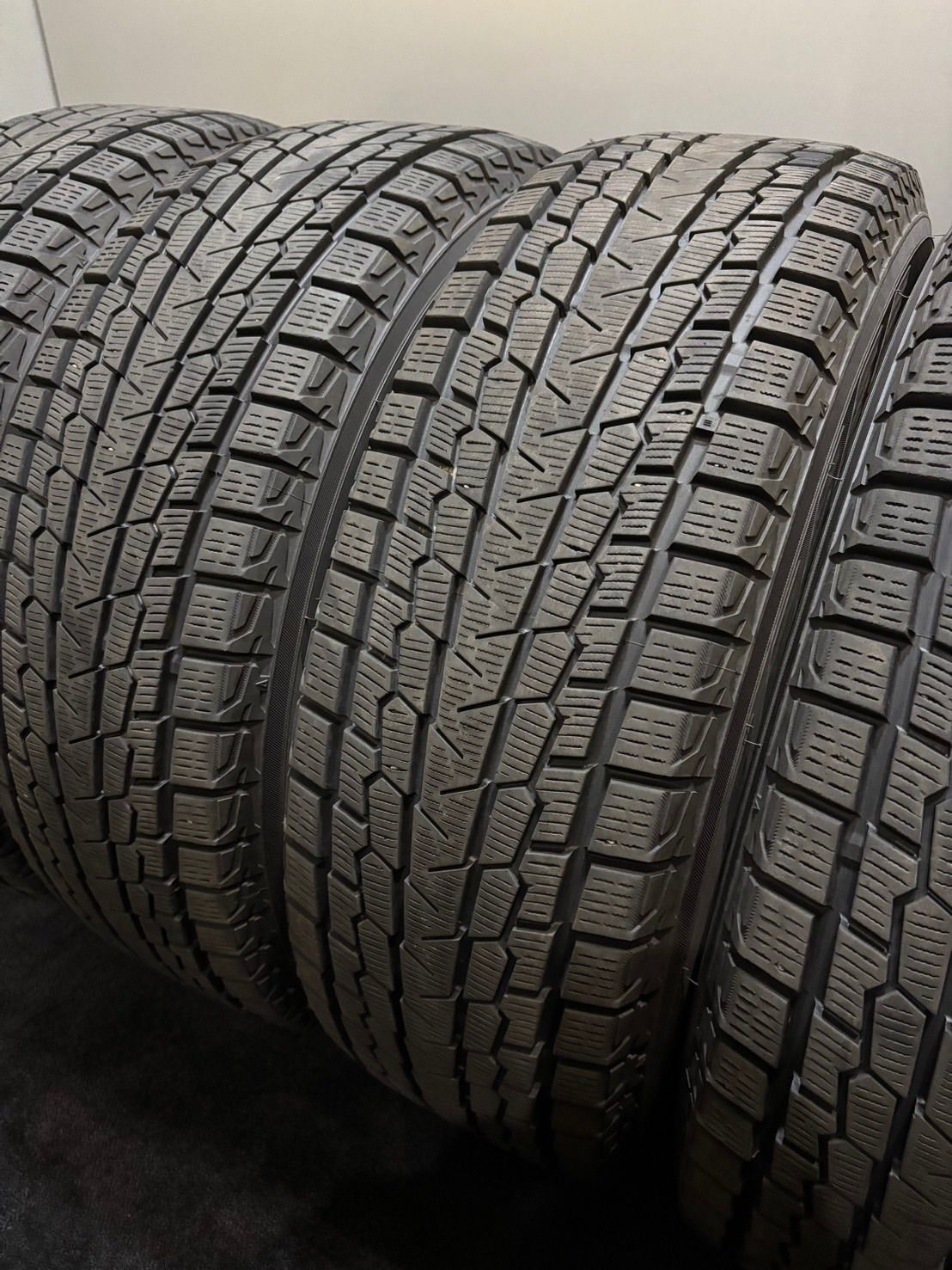 225 65 R 17 ice GUARD G 075 22年製 スタッドレス 4本 ヨコハマ アイスガード ハリアー RAV 4 エクストレイル CX 5 南8 K 746