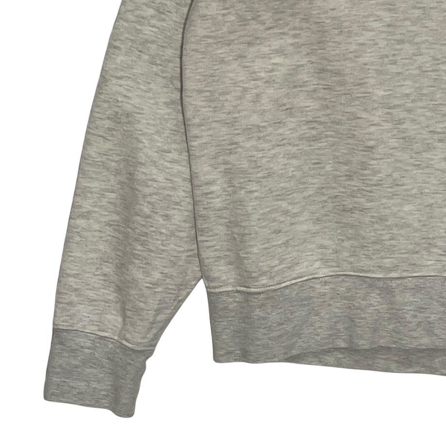 ZOOZATS オートミールカラー スウェット トレーナー フロント刺繍