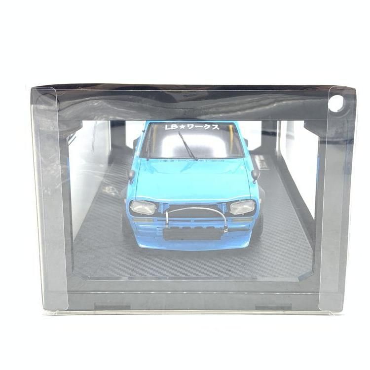 中古】イグニッションモデル 1/18 LB-WORKS Hakosuka 2Door Light Blue