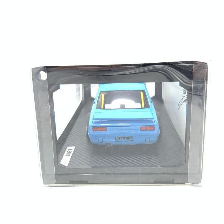 中古】イグニッションモデル 1/18 LB-WORKS Hakosuka 2Door Light Blue