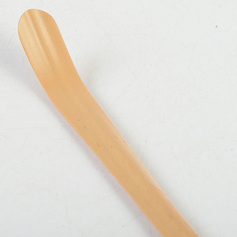 茶道具 高野宗陵作 茶杓 銘「好日」 前大徳 宮西玄性書付 共箱 C S310