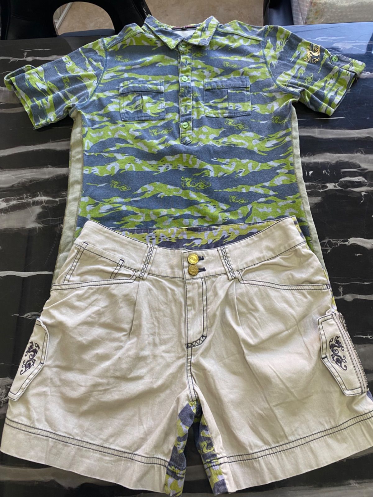 Dance With Dragon ダンスウィズドラゴン セットアップ ゴルフウェア レディース サイズ2