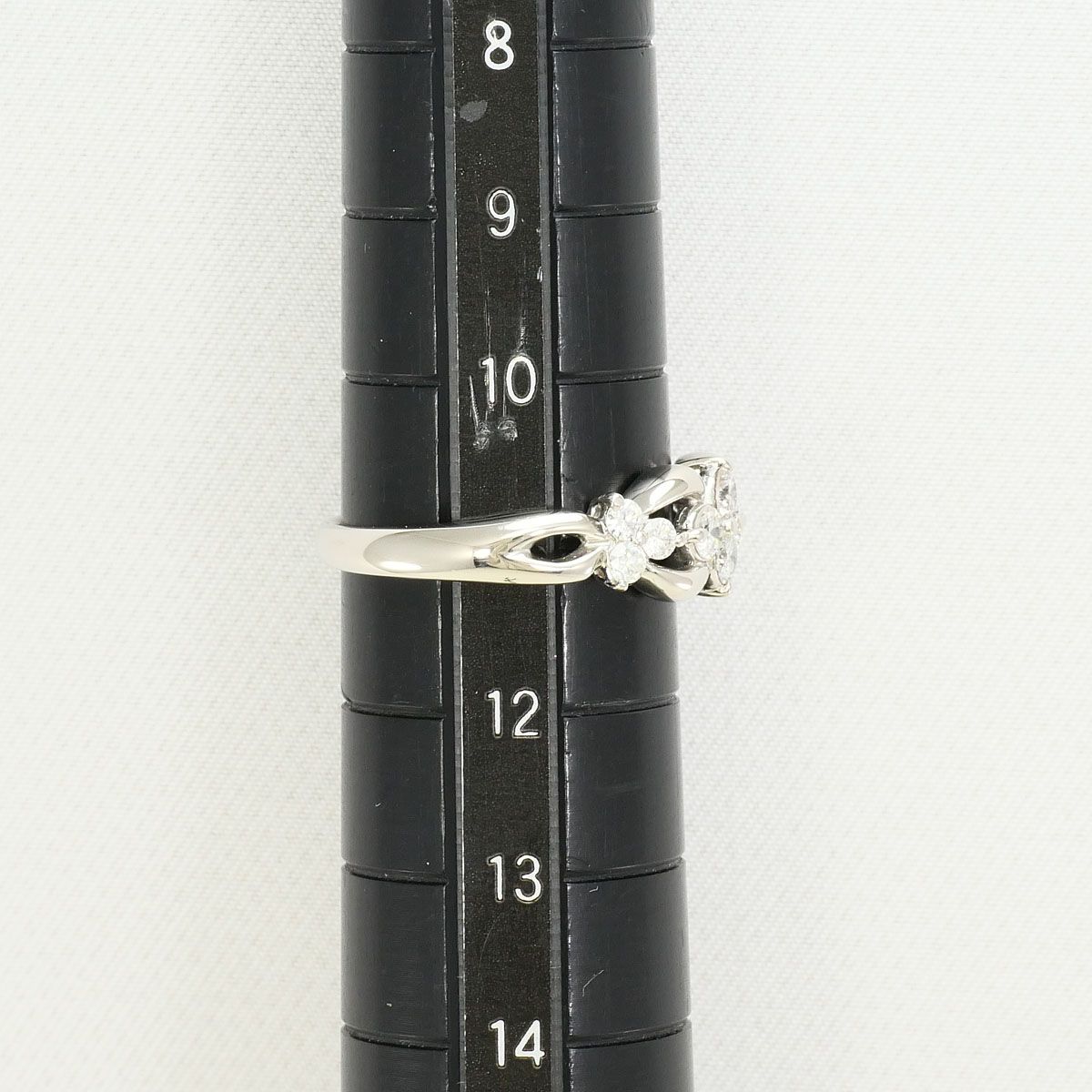 PT900/プラチナ リング・指輪 11号 ダイヤモンド 0.50ct 総重量約4.7g 