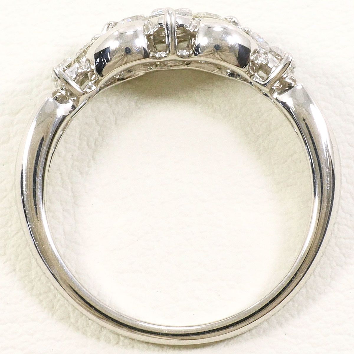 PT 900 プラチナ リング 指輪 11号 ダイヤモンド 0.50 ct 総重量約4.7 g