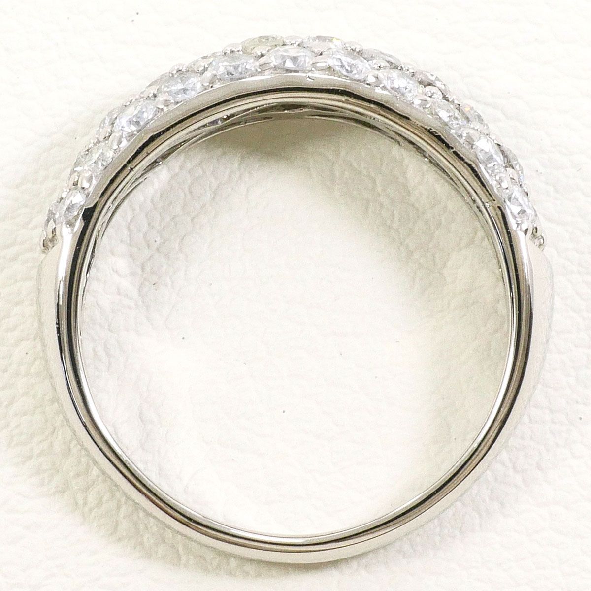 PT 900 プラチナ リング 指輪 7.5号 ダイヤモンド 1.00 ct 総重量約2.7 g