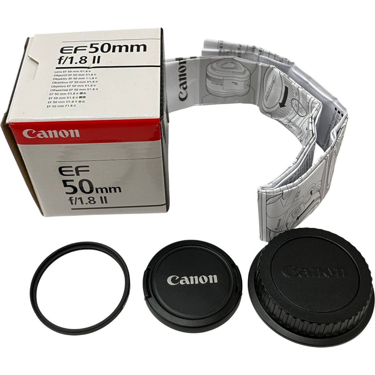 Canon EF 50mm F1.8 II 単焦点レンズ カメラ交換用 レンズ キヤノン H10628391