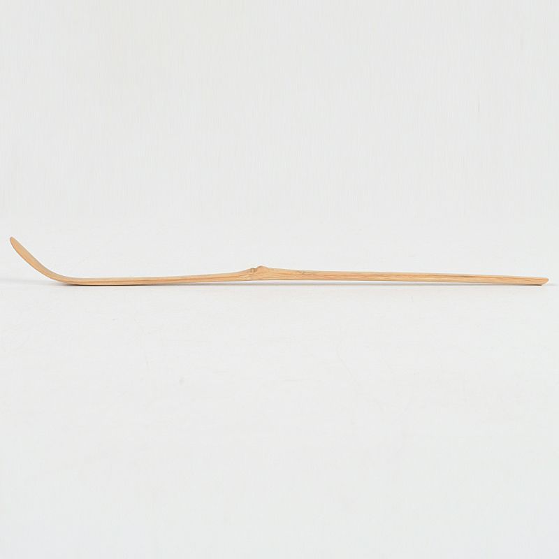 茶道具 淡完作 茶杓 銘「春日和」 紫野長谷川寛州書付 共筒・共