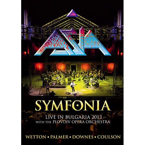 DVD エイジア シンフォニア~ライヴ イン ブルガリア2013 DVD 2CD 初回 版