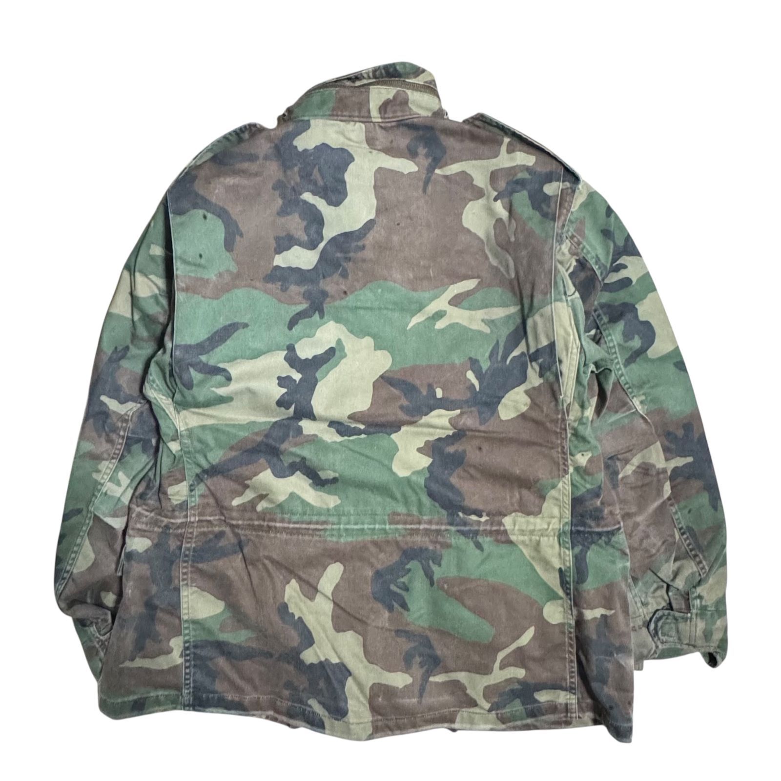 US ARMY ウッドランドカモ ジャケット M-65フィールドジャケット 迷彩 ミリタリー 古着
