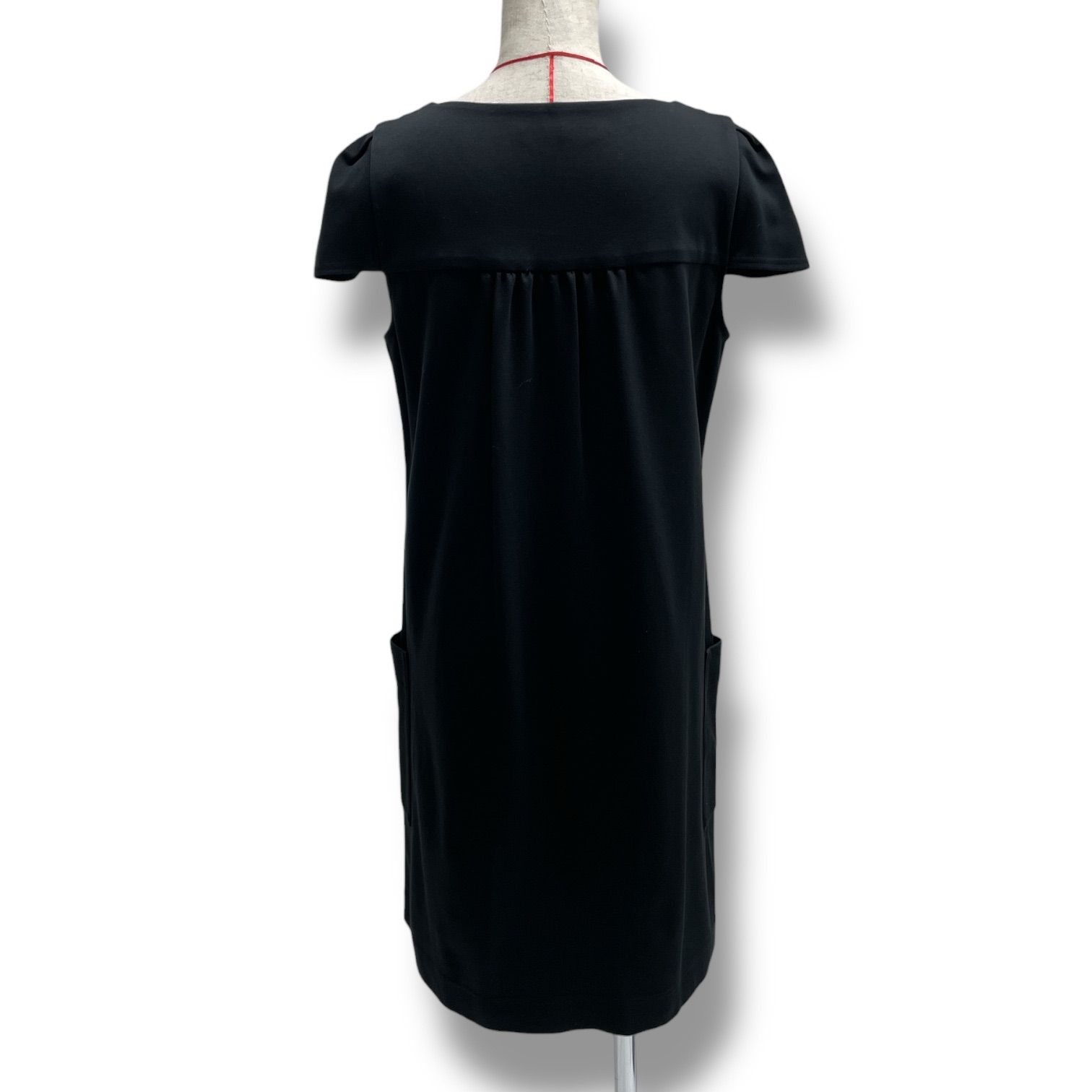 FOXEY YORK フォクシーニューヨーク 襟付きワンピース ドレス ワンピース ブラック 黒 サイズ42 レディース ゴーゴー古着マルイファミリー 23 No.215