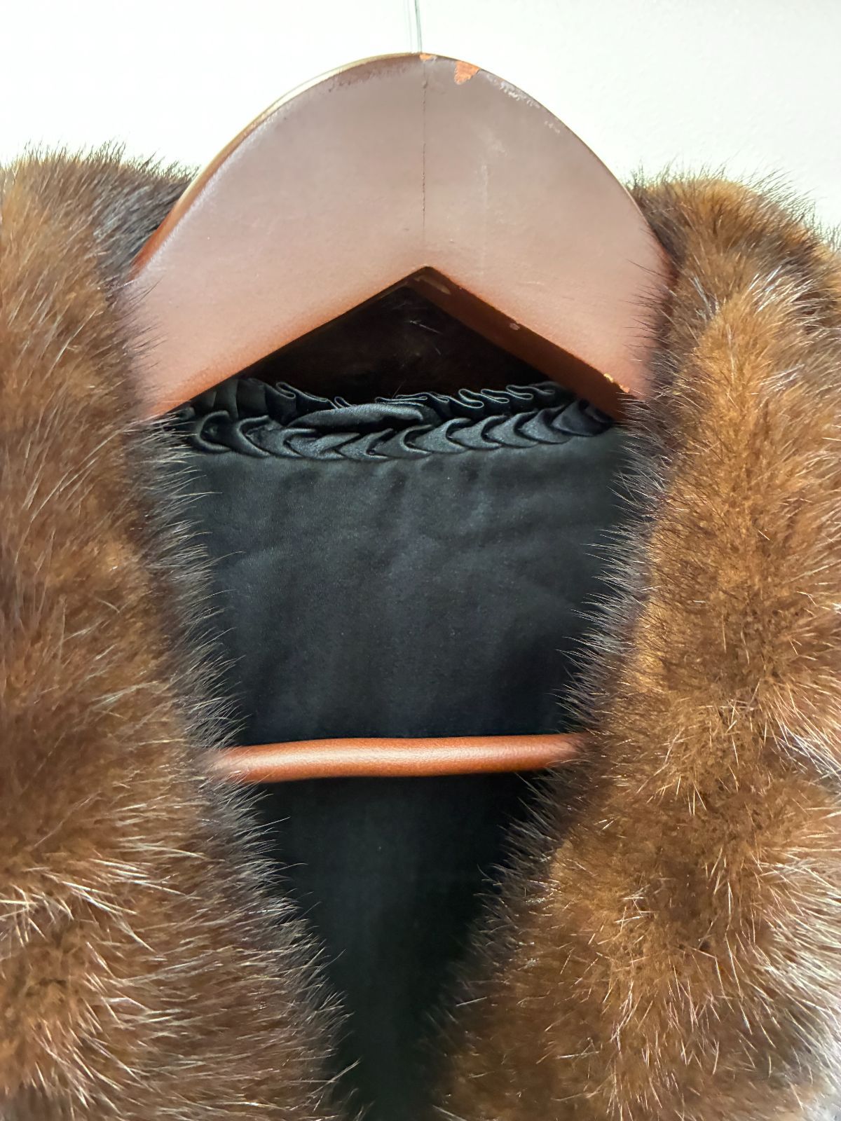 SAFURON 毛皮 ミンクファーコート 11 リアルファー N【ヴィンテージ