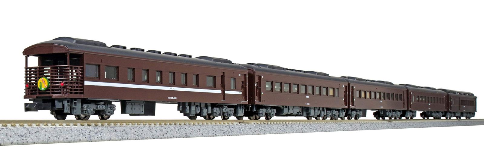 KATO Nゲージ 35系 4000番台 SLやまぐち号 5両セット 10 1500 鉄道模型 客車