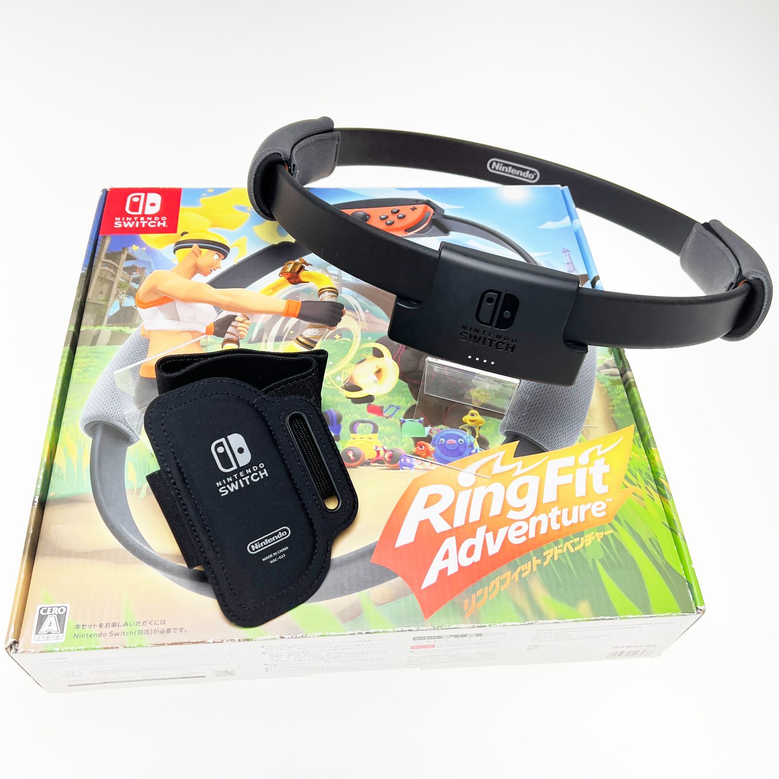 中古美品・ソフト無し】Nintendo Switch ニンテンドースイッチ リング