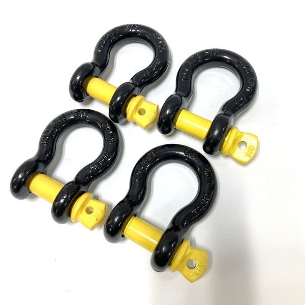 タイガーシャックル A0016T 3.2トン 4個セット 16mm×19mm 3.2t 使用荷重 WLL3.2T 東技研工業 ≡DT6818