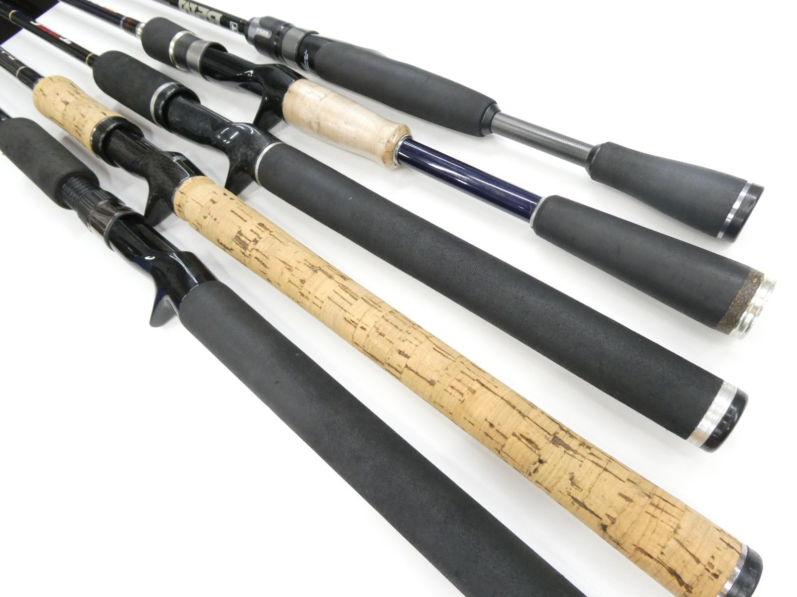 ジャンク品 1ピース バスロッド バラエティセット 01-2141