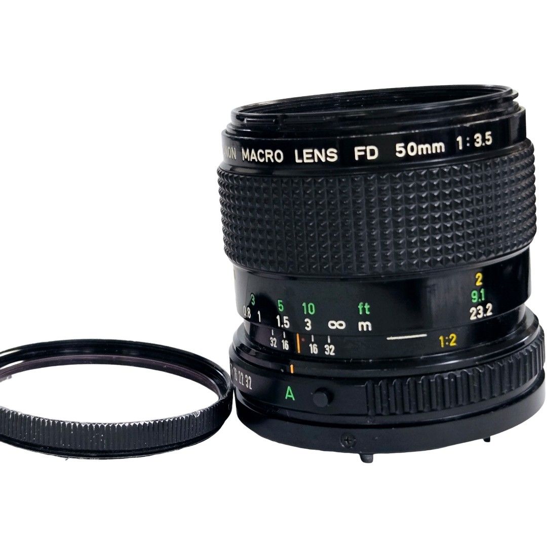 CANON キャノン NEW FD 50mm F3.5 MACRO #20446 - メルカリ