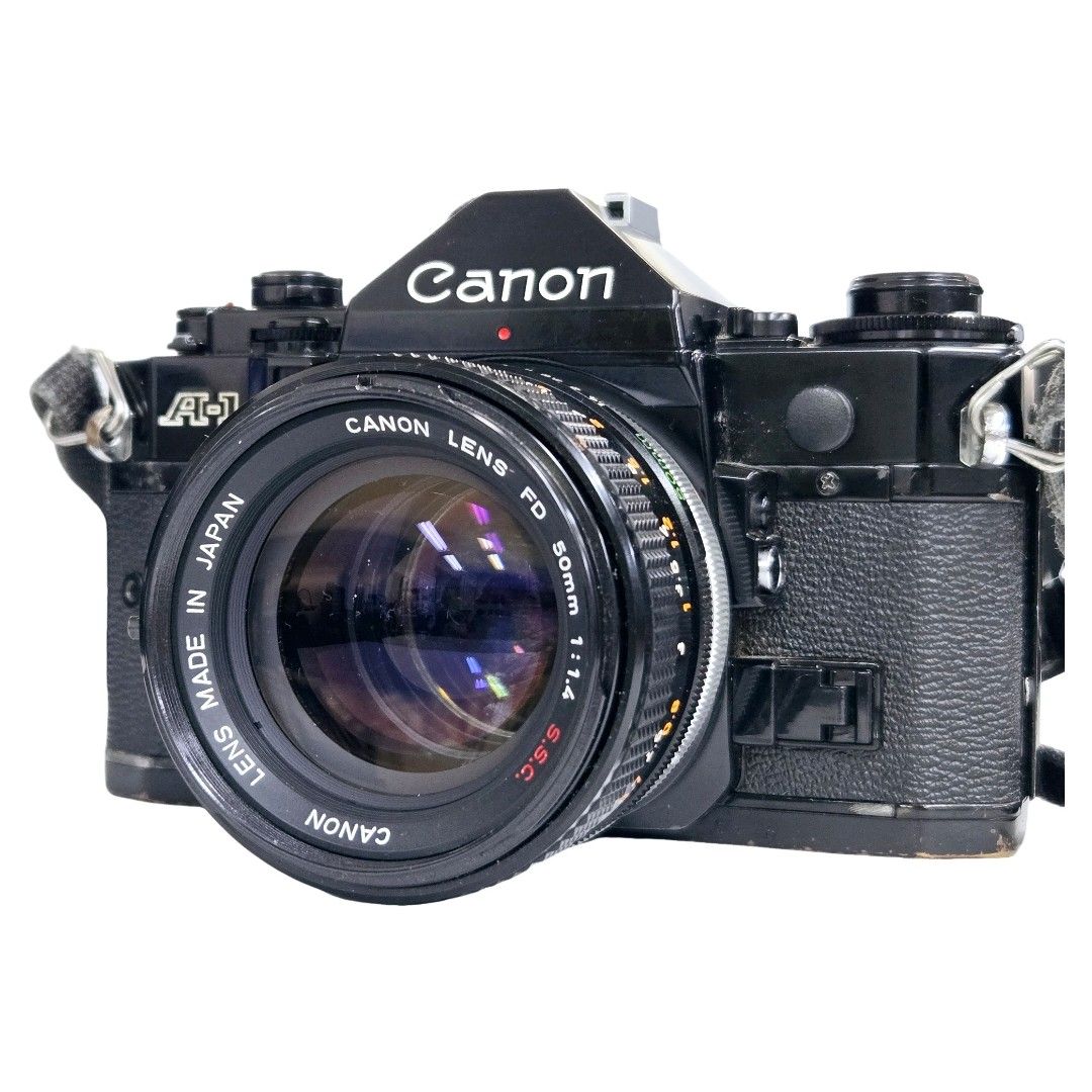 あ287】Canon キャノン A-1 CANON LENS FD 50mm F1.8 S.C. カメラ