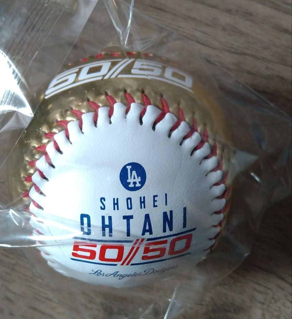 新品未開封 大谷翔平 2024年MVP50/50 限定 記念ボール ドジャース