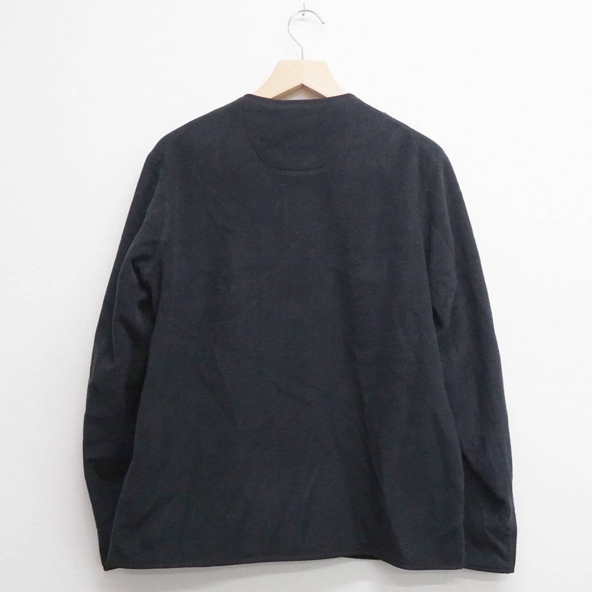 DANTON ダントン メンズ フリース レス ジャケット ブラック 品 BEAMS ビームス Sサイズ 長袖 X8312