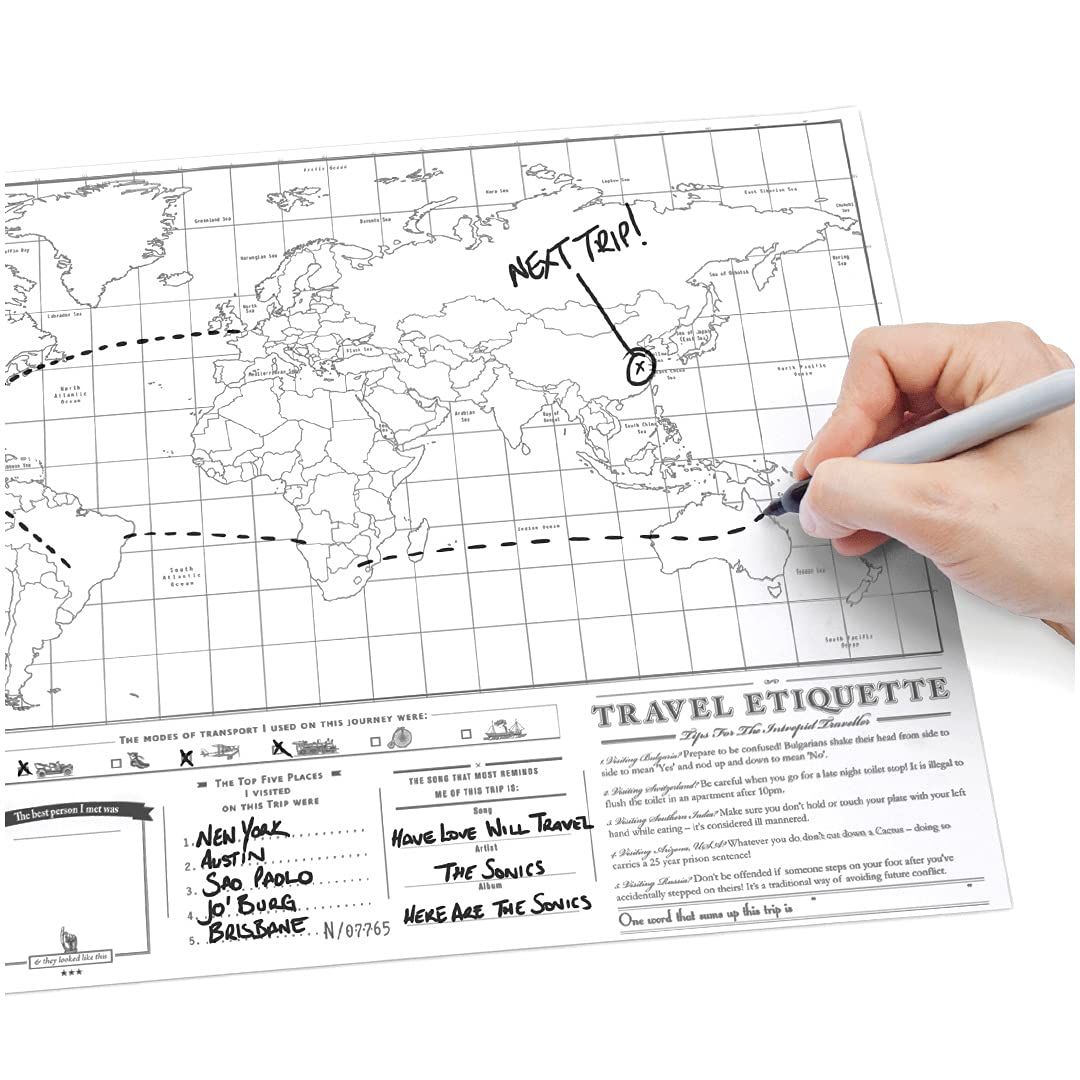 スクラッチマップ