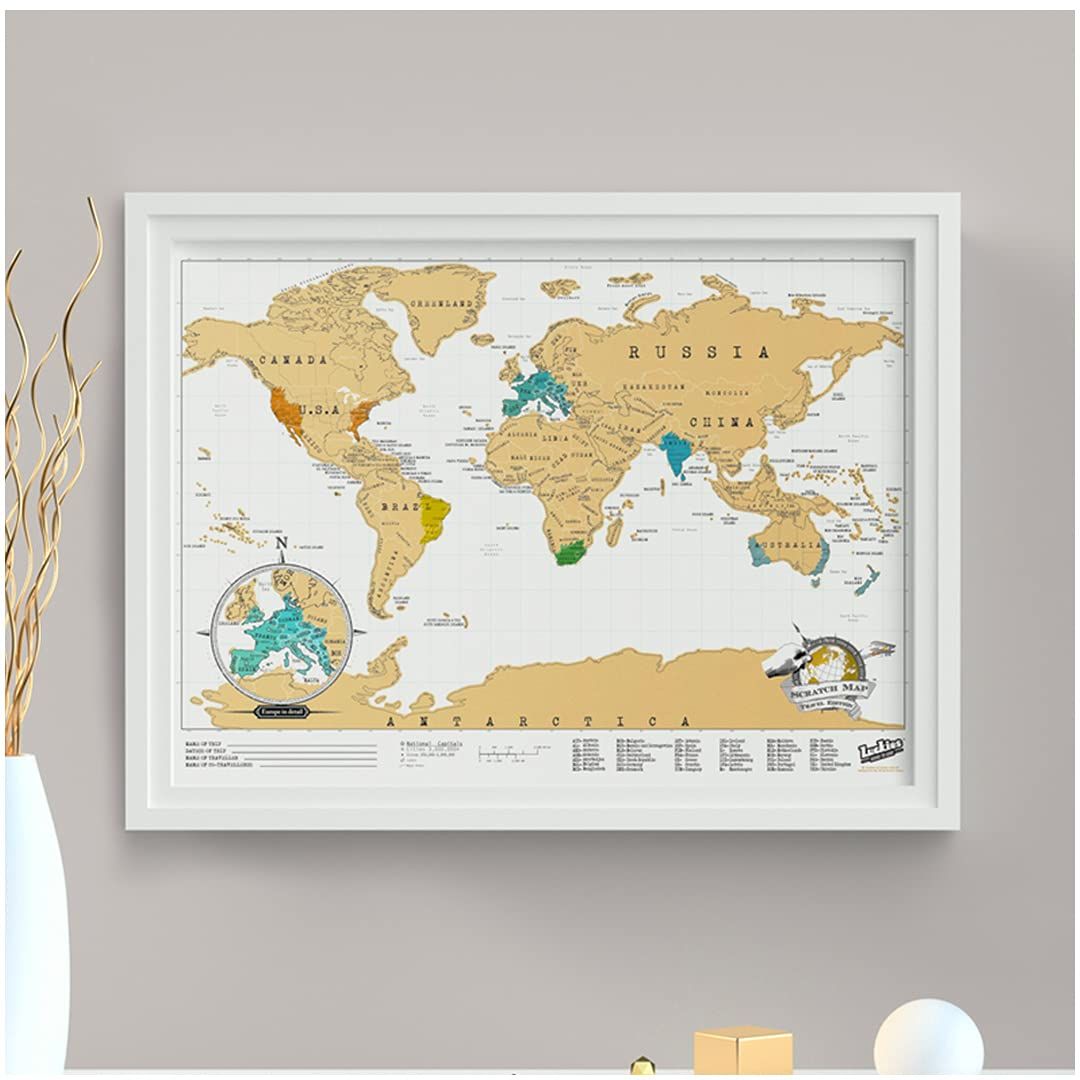 スクラッチマップ トラベルエディション