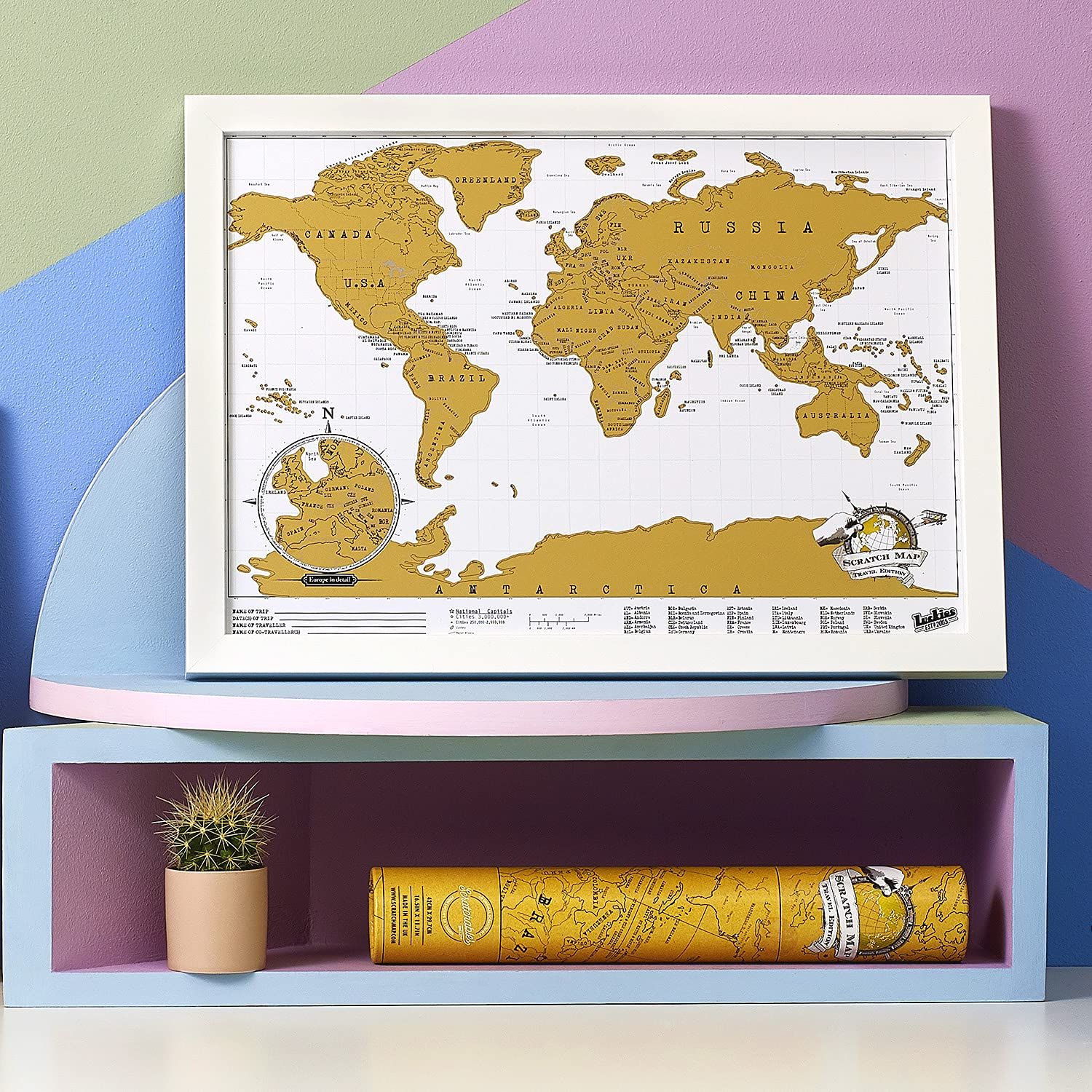 スクラッチマップ