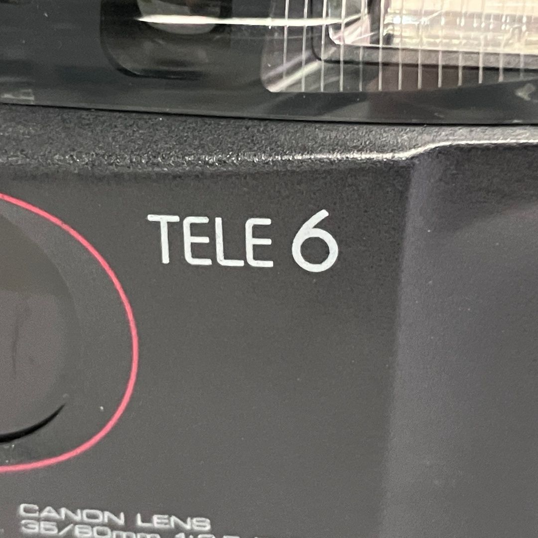 Canon Autoboy TELE6 DATE コンパクト フィルム カメラ キャノン オート ボーイ テレ 6 デイト 撮影 F10629632