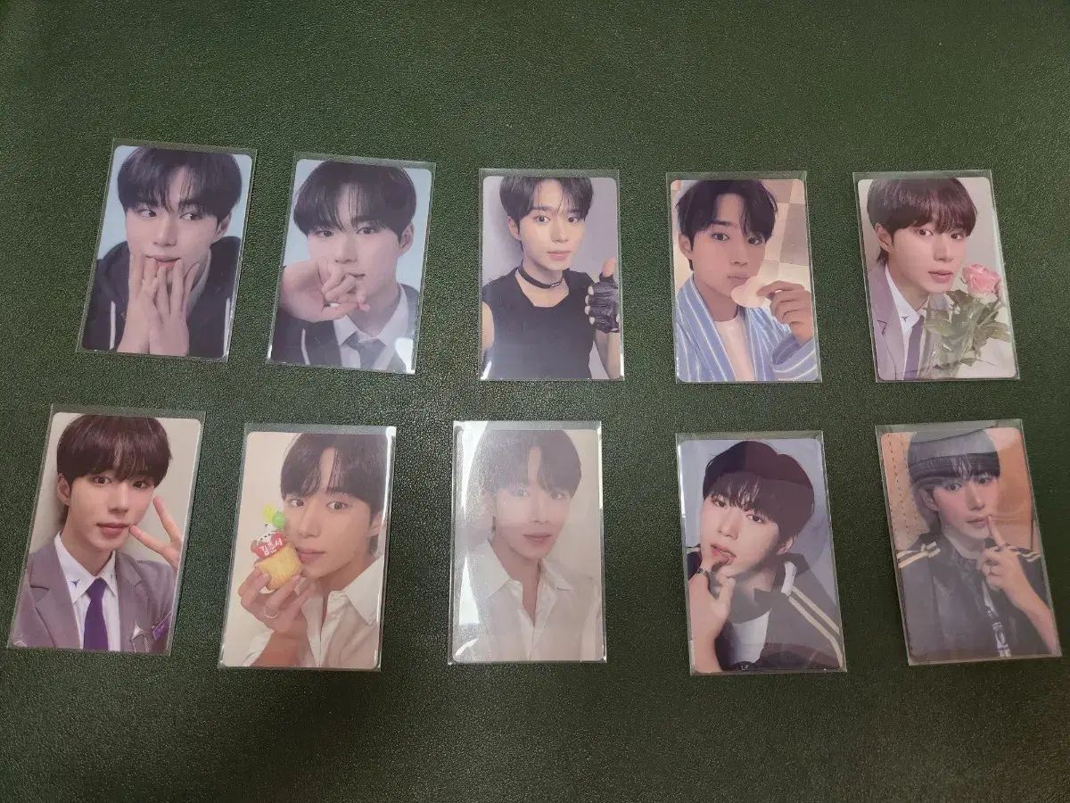 キム ジュンソ 展示会 2週目 トレカ フルセット