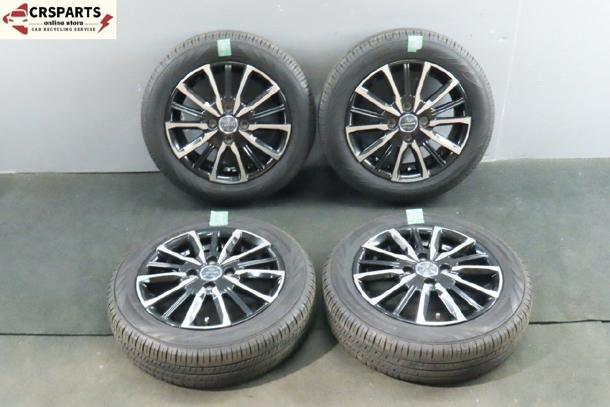 共豊 SMACK 14 4 5 J 45 H 100 PCD ホイール 4本 オンロード Maxrun Efficia タイヤ付 No T 274