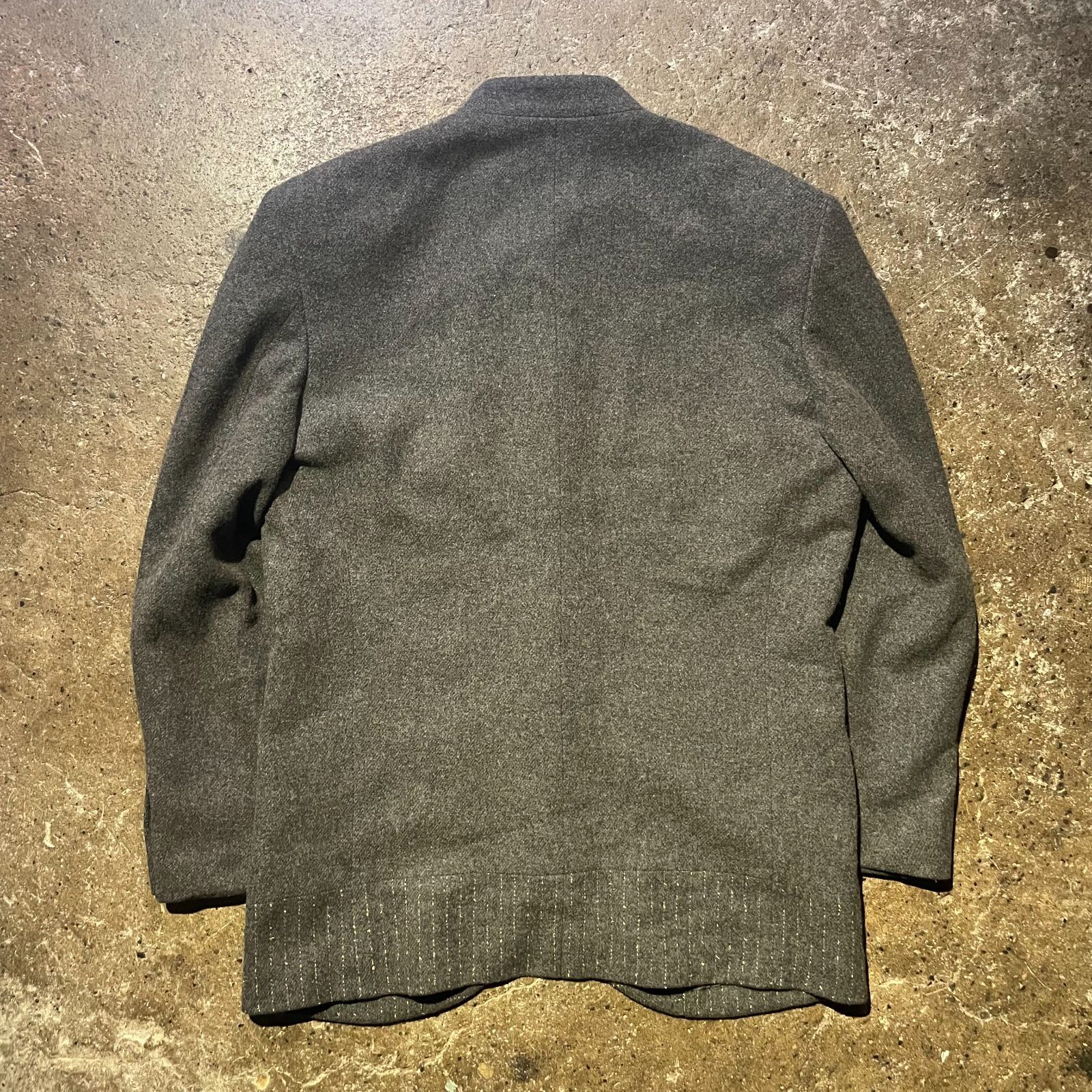 ISSEY MIYAKE MEN 97aw プラケット 切替 マオカラー ジャケット