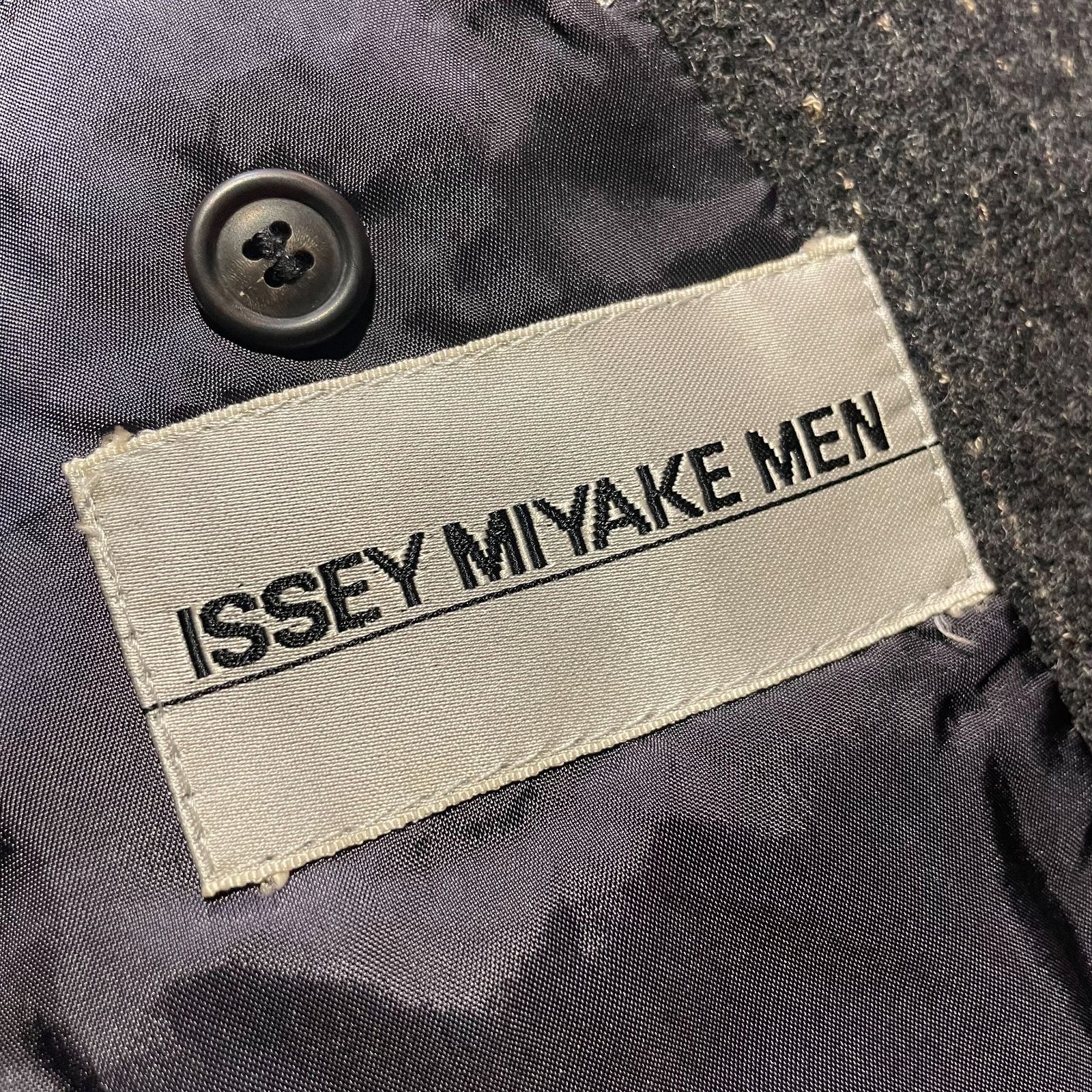 ISSEY MIYAKE MEN 97aw プラケット 切替 マオカラー ジャケット