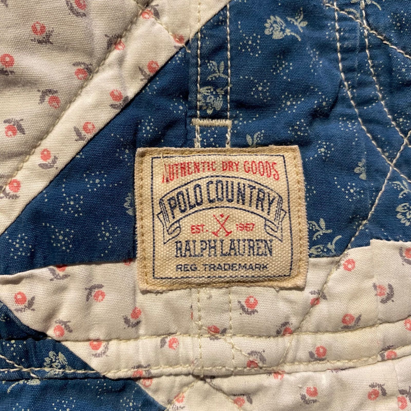 ラルフローレン パッチワークキルト デニムジャケット 新品タグ付 ポロ