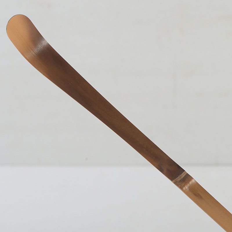 茶道具 宗竹作 茶杓 銘「雪月花」 前大徳福本積應書付 共筒・共箱 N