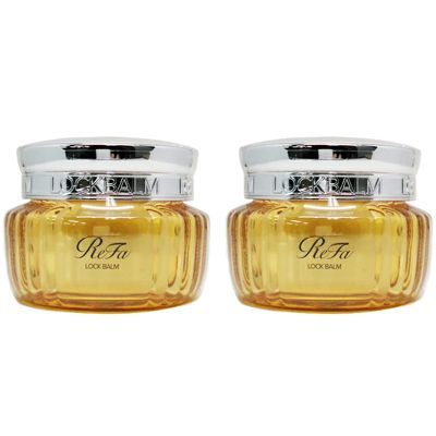 ● 2個セット リファ MTG ロック バーム 50g ReFa LOCK BALM ヘアバーム スタイリング剤 ヘアワックス ウェットな束感